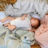 Vinter & Bloom Filt Muslin Eko Sage Green i gruppen Babytillbehör / Sova / Bädda för sommartider hos Bonti (VIBL40044-1)