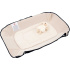 Voksi Carry Me Babylift Black i gruppen Barnvagnar / Barnvagnstillbehör / Mjukliftar hos Bonti (VOKS11036251-Black-Leaf)
